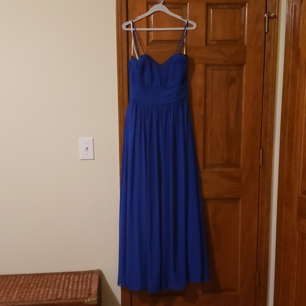 Blue formal gown
